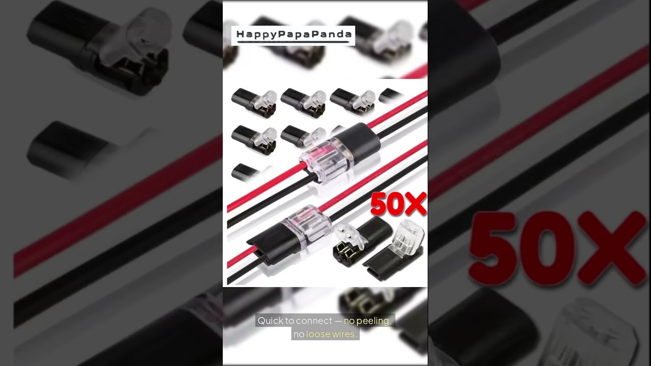 2 Pin Way Plug Wire Electrical Cable Crimp Terminals