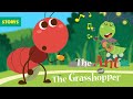 The Ants and the Grasshopper - Bedtime Stories for Kids | KIDSPlaytime Nursery Rhymes and Storytime