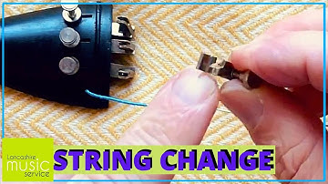 Three Ways to Change a Violin String Safely | Lancashire Music Service