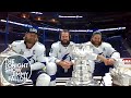 Jimmy Talks to Stanley Cup Champions Steven Stamkos, Nikita Kucherov and Victor Hedman