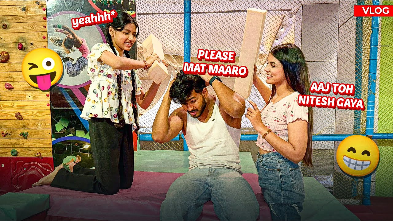 NITESH KO BAHUT MAR PADHE AAJ 🤣 || MUSKAN DIARIES