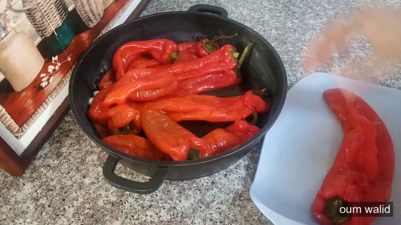 مطبخ ام وليد هريسة الفلفل الاحمر الحلو