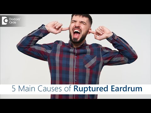 Vídeo: Eardrum Rupture: Causas, Sintomas E Tratamentos