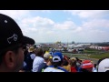 Sachsenring 2013 start rennen moto3 t2 tribne