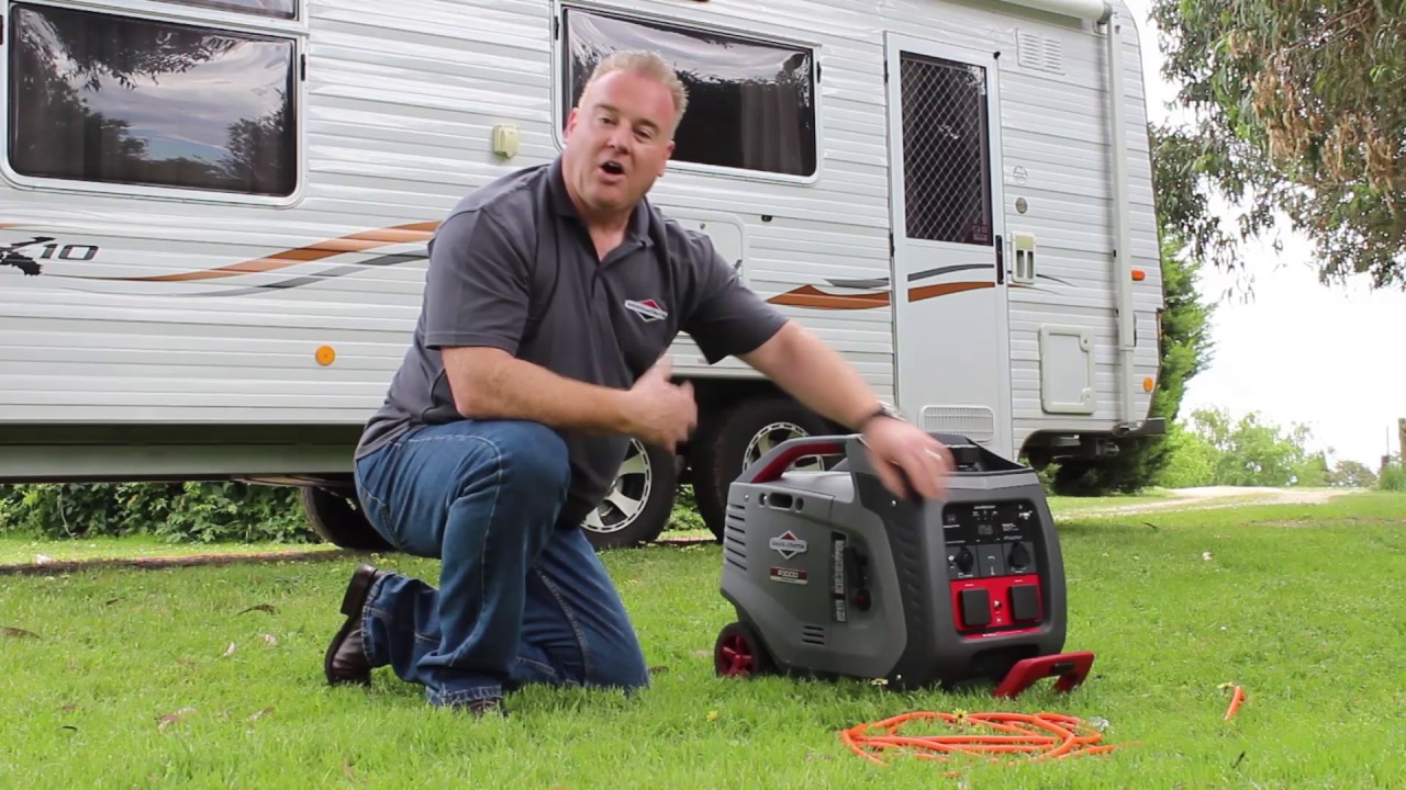 BRIGGS & STRATTON GENERATOR Starting Procedure YouTube