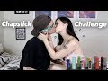 The REAL Chapstick Challenge W/ my Boyfriend