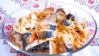 Скумбрия в горчичном соусе запеченная в духовке❤Скумбрія в гірчичному соусі запечена в духовці Скумбрия в горчичном соусе запеченная в духовке❤Скумбрія в гірчичному соусі запечена в духовці