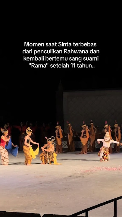 Sendratari Ramayana. #indonesia #jawatengah #kesenian #ramayana