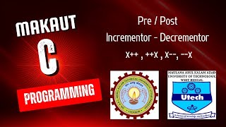 Pre & Post Increment/Decrement in C - MAKAUT PYQ 2019 #makautsemester #aktu #programmingwithc