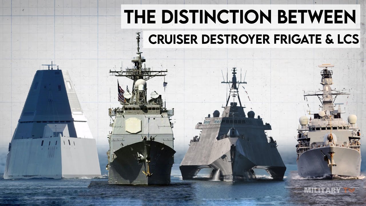 Is a cruiser bigger than a destroyer?