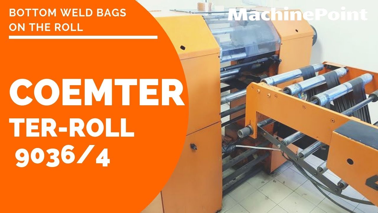 COEMTER TER-ROLL 9036/4 Bottom weld bags on the roll | COEMTER Machines