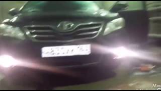 TOYOTA Camry 40 Замены лампы птф противотуманные фары. TOYOTA Camry 40 Замены лампы птф противотуманные фары.