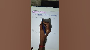 TNPSC GROUP 2A MAINS REASONING