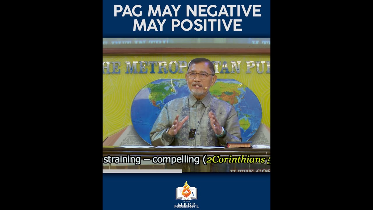 Pag May Negative May Positive 