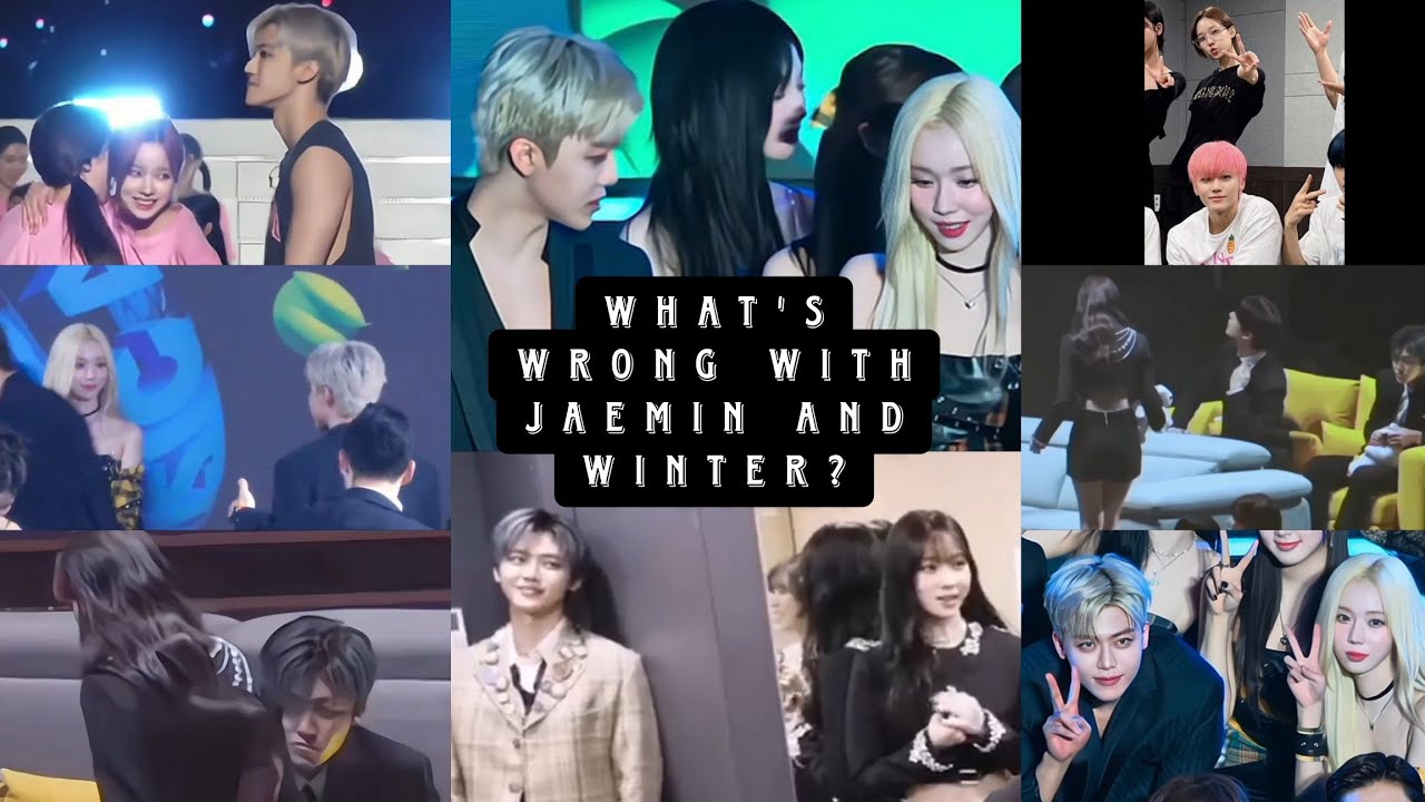 Jaemin Nct Dream and Winter aespa Moment's Compilations 2021 - 2024 | 재민 윈터