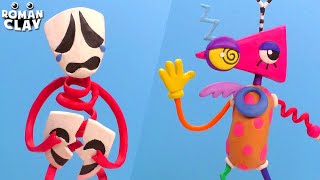 Making Digital Circus with Clay ► Gangle &amp; Zooble | Roman Clay