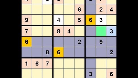 How to Solve New York Times Sudoku Hard Nov 20, 2019