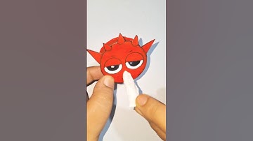 Sprunki Tissue Box | paper craft #diy #shorts #youtubeshorts #craft