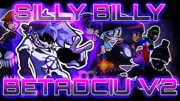 🎵FNF 4K BETADCIU: Silly Billy But Every Turn A Different Character Is Used V2🎵(Hit Single Mod)