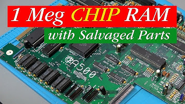 A 1MB Amiga 500 Without a Trapdoor Card? Here