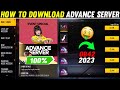 HOW TO DOWNLOAD FREE FIRE ADVANCE SERVER 2023 😱⚡ || FREE FIRE ADVANCE SERVER KAISE DOWNLOAD KAREN!