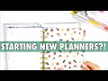 Happy Planner October 2021 Set Up + Frankenplanning | Classic Dashboard Planner