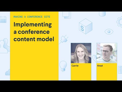 Carrie & Knut implementuje model obsahu konference