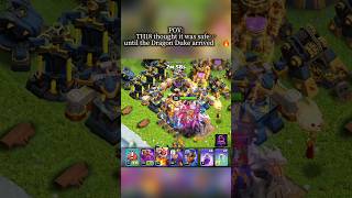 TH18 vanished respectfully 🤧.#clashofclans #coc #cocshorts #dragonduke #th18base #clashnova #shorts