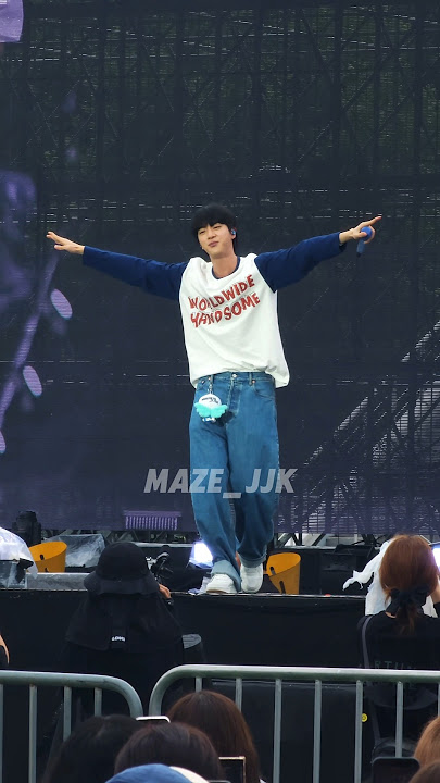 250628 진 - I'll be there | #RUNSEOKJIN_EP.TOUR in Goyang | SOUNDCHECK #사첵 #사운드체크 #JIN #BTS #진 #달석콘