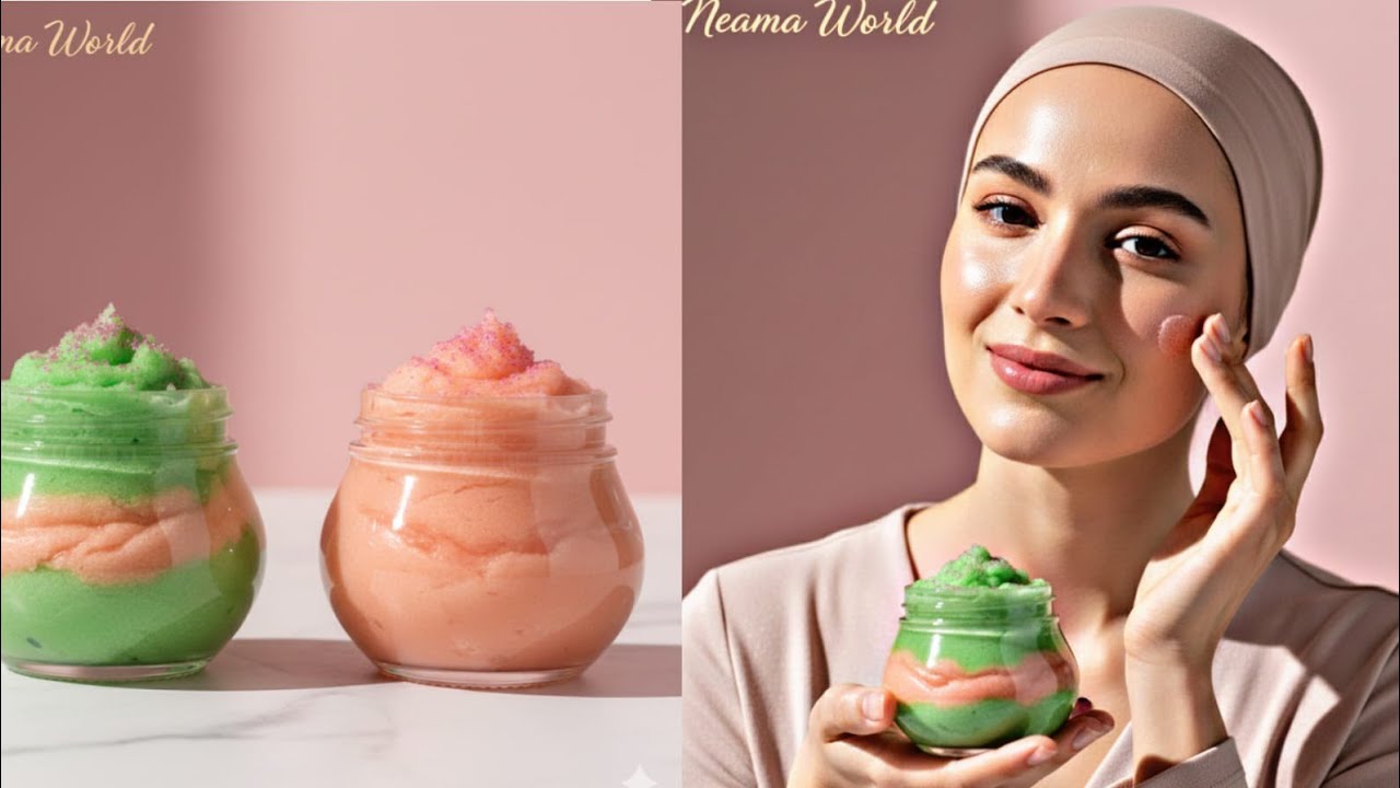 سكراب فاخر من مكونات طبيعية تحفة للبشرة