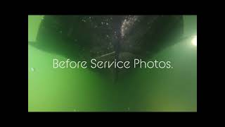 Boat Bottom Cleaning Service..