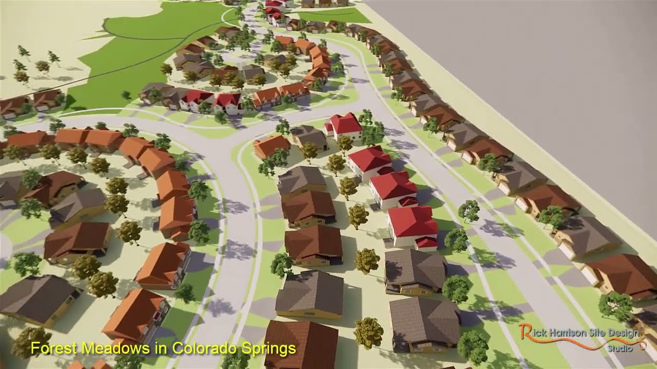 Forest Meadows is one of the first coved neighborhoods in Colorado