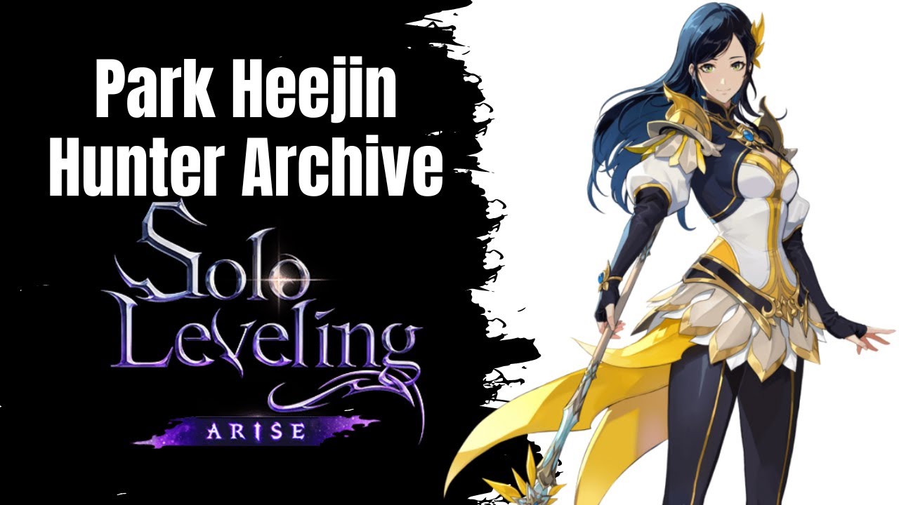 Park Heejin Solo Leveling ARISE Hunter Archive Cutscene YouTube