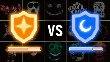DOORS : Star Shield VS Moon Shield - All Entities Comparison [ROBLOX]