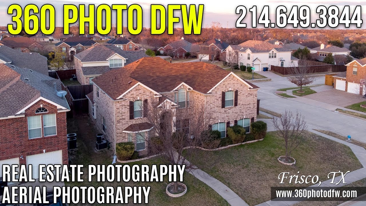 Frisco, TX. Affordable Real Estate Photography, Aerial Photography - 360 Photo DFW - 214.649.3844