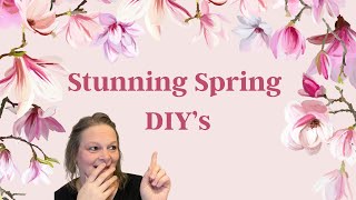 5 Must See Spring DIY's | Spring Floral DIY's | Spring Dollar Tree DIY's