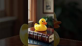 A rubber duck appearing in increasingly strange locations. #shorts