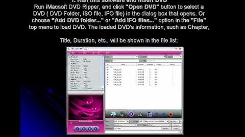 How to put DVD to iTunes M4A video files