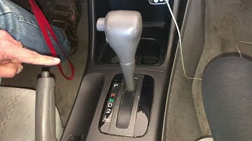 Dead Battery: Move car out of the garage: Put car in neutral.