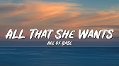 Ace Of Base The Sign Lyrics Youtube