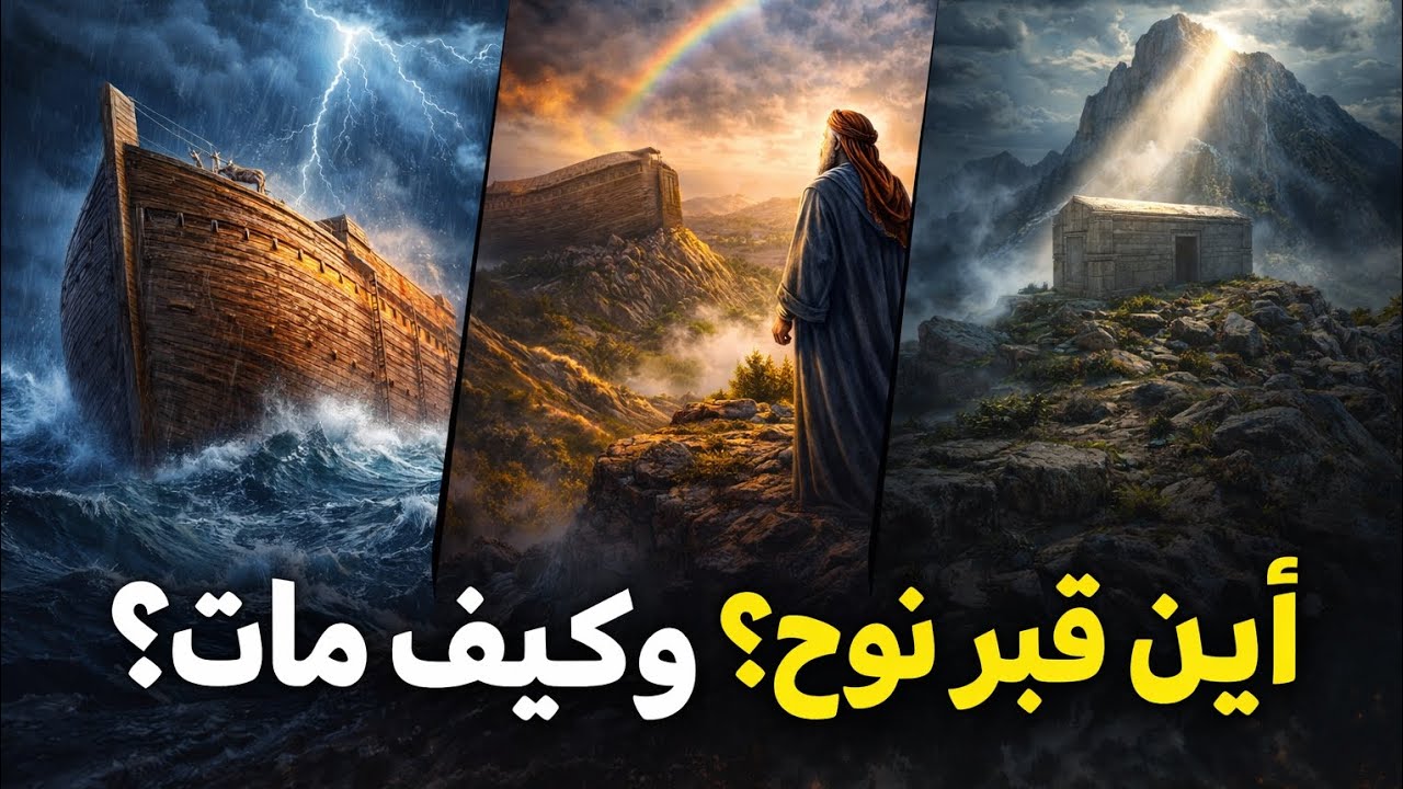 أين قبر نوح وكيف مات؟ السر المذهل!