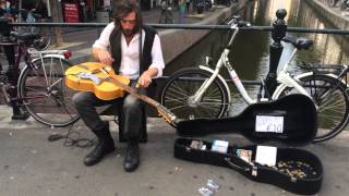 Jack Broadbent amazing busker in the Amsterdam Red Light district 1/2 chords