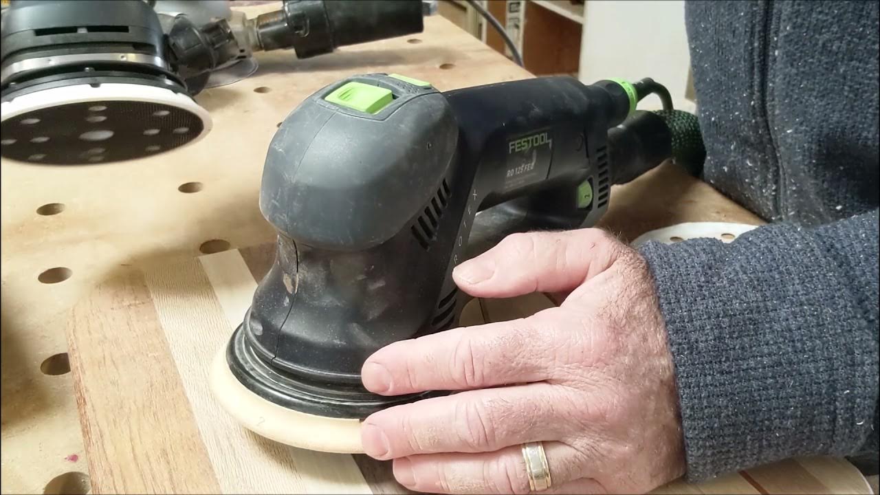 Festool ETS 125 Sander vs Rotex and Others YouTube