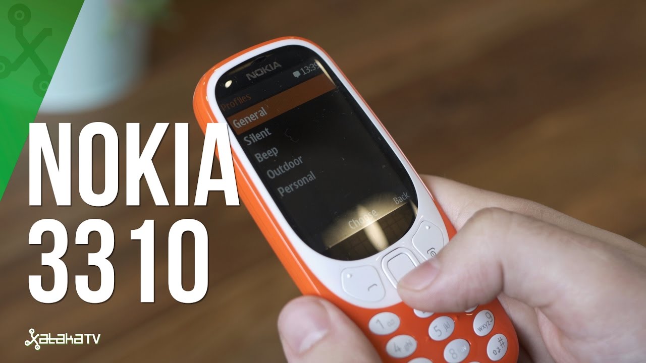 Nokia 3310 y otros móviles clásicos que deberían volver