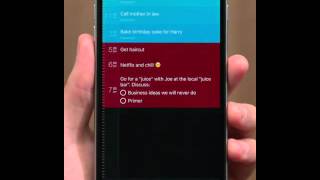Sorted app tutorial - label reminders