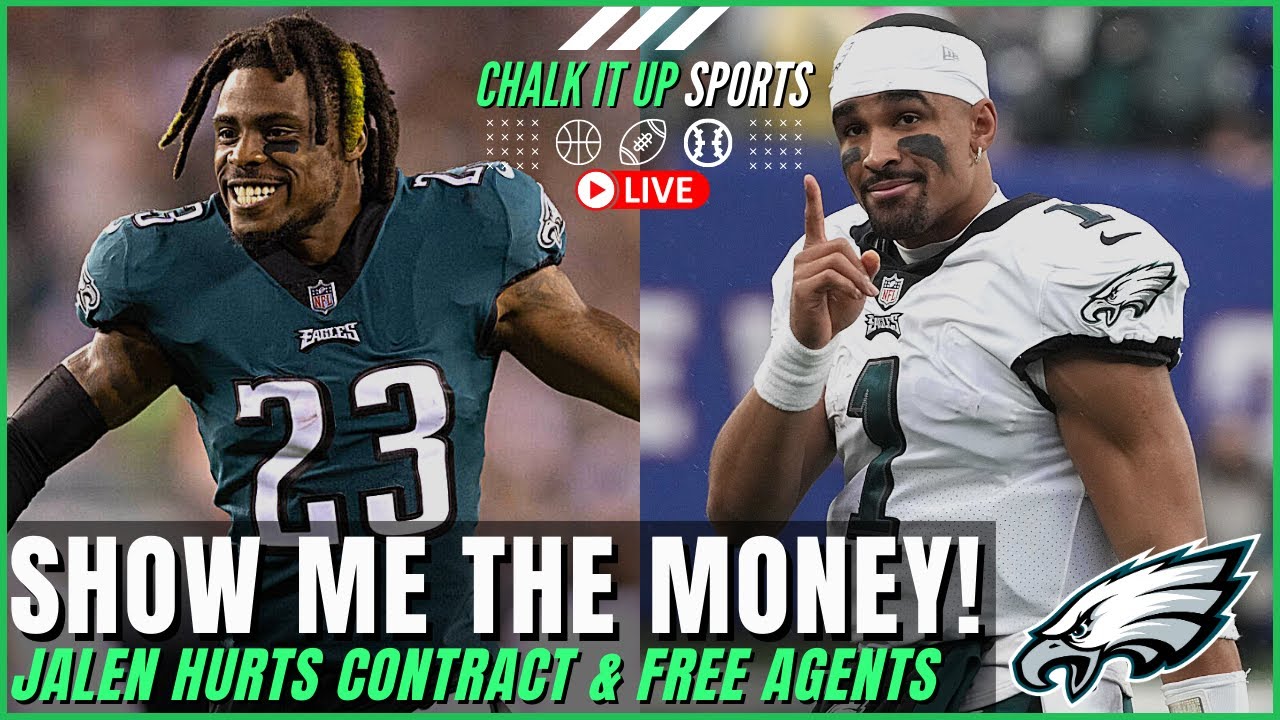 Jalen Hurts Contract is PRIORITY Number One Philadelphia Eagles Free