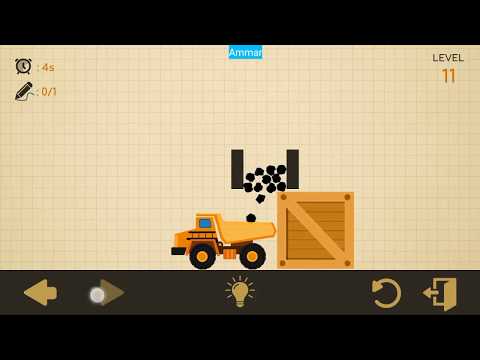 Level 11 Brain Line Truck - Physics Puzzles Android Walkthrough