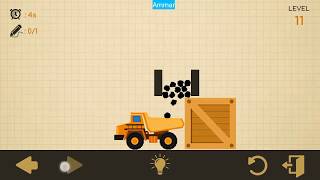 Level 11 Brain Line Truck - Physics Puzzles Android Walkthrough screenshot 5