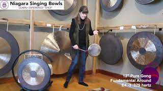 12 Pure Gong 329 hertz E4 -3