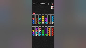Level 1541 - Color Ball Sort Solution